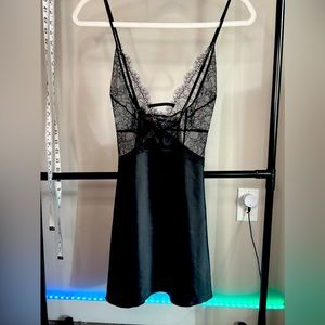 VICTORIA'S SECRET BLACK LACE DRESS